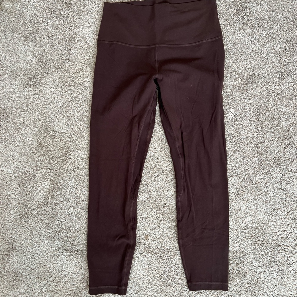 Lululemon Align High-Rise Pant 25” in Espresso Size 8